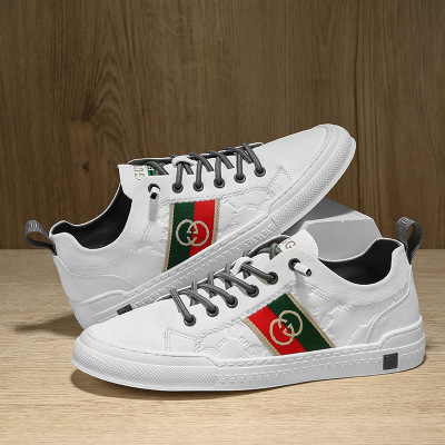 European station men's shoes 2021 new autumn small white shoes men's Korean sports versatile board shoes fashion casual shoes