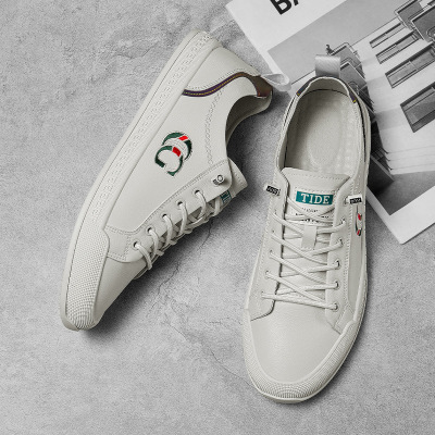Men's shoes 2021 new autumn sports leisure versatile light luxury board shoes men's Doudou shoes personalized men's fashion shoes