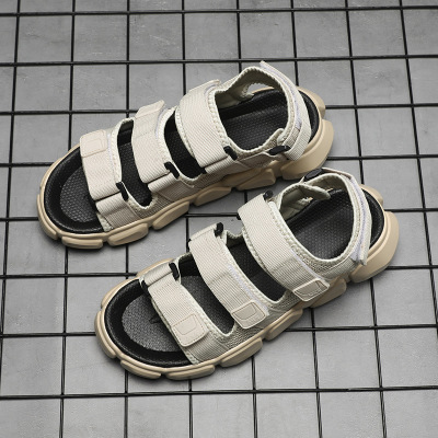 Sandals men's summer 2022 wear dual-purpose driving non slip slippers trend personalized sports casual beach shoes